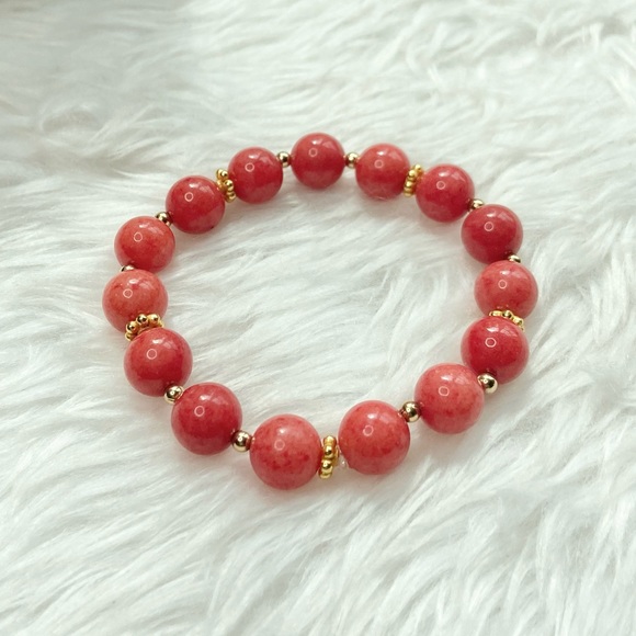 Red Jasper Energy Bracelet-8mm - Picture 6 of 6